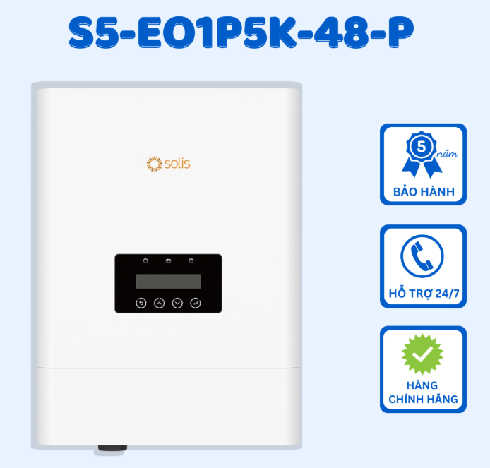 biến tần Inverter offgrid Solis S5-1P5K-48-P